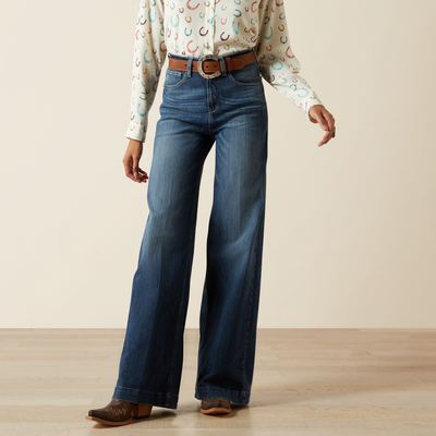 Ultra High Rise Rosalie Wide Leg Jean
