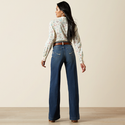 Ultra High Rise Rosalie Wide Leg Jean