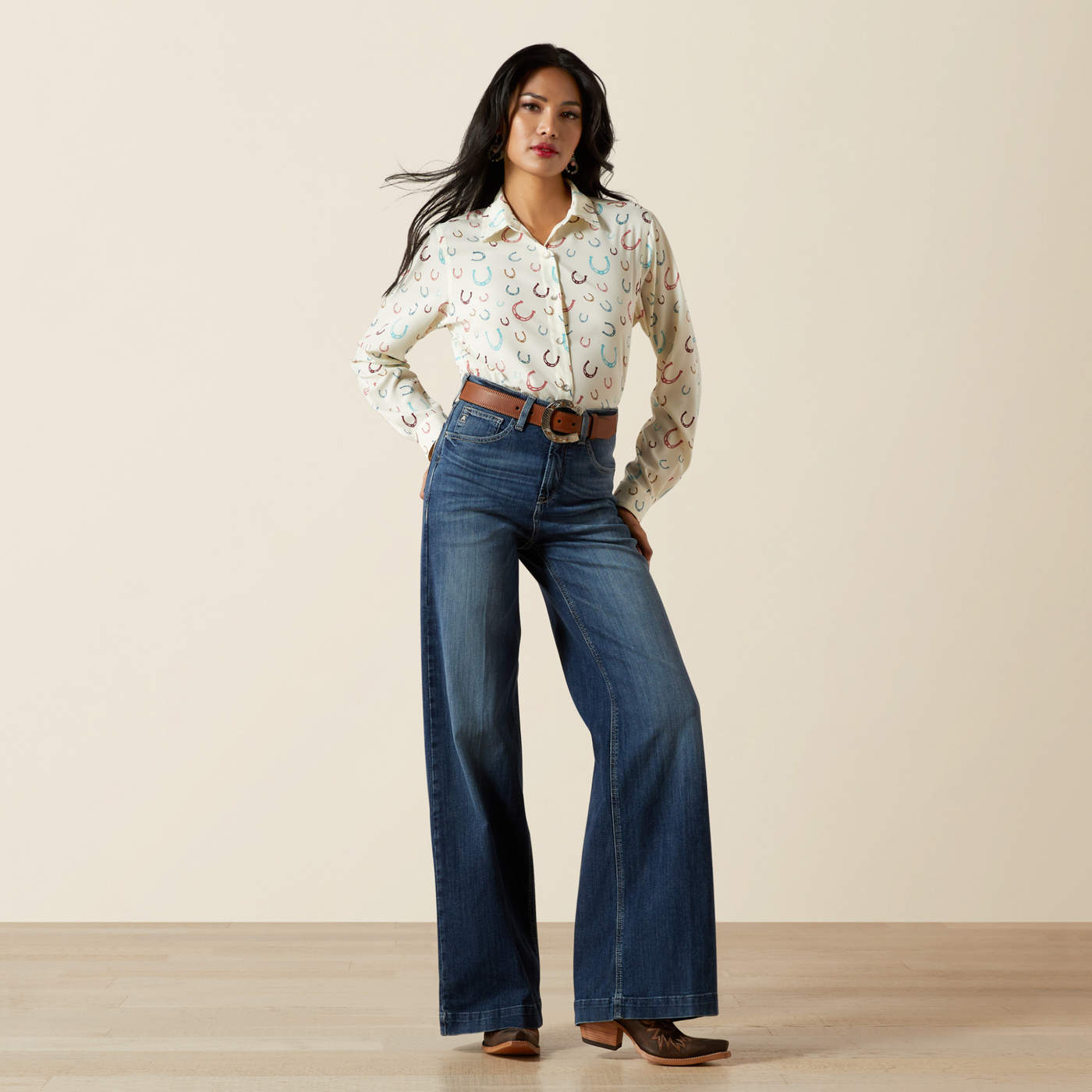Ultra High Rise Rosalie Wide Leg Jean