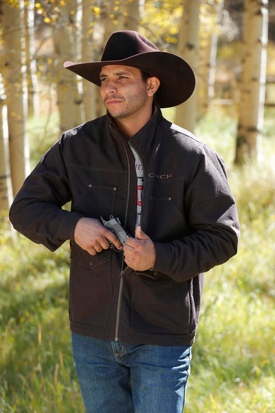 Cotton Canvas Concealed Carry Jacket