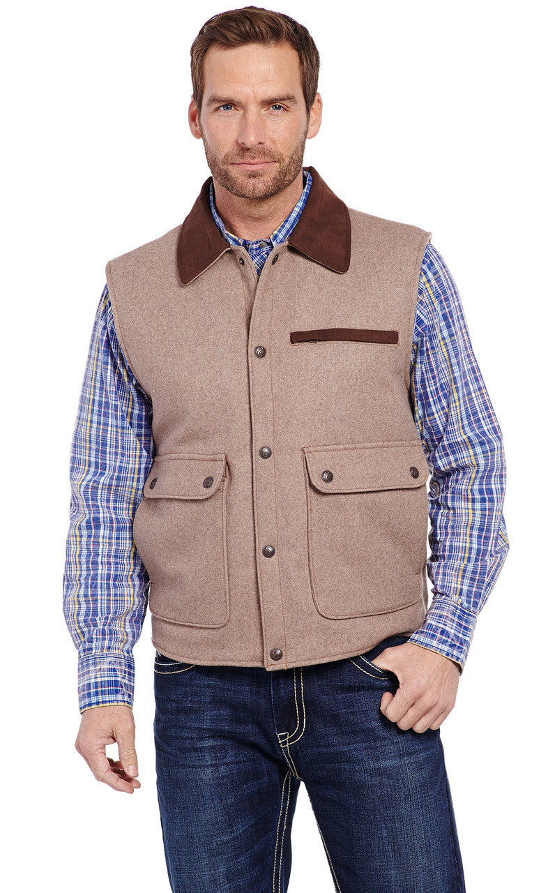 Wool Concealed Carry Vest