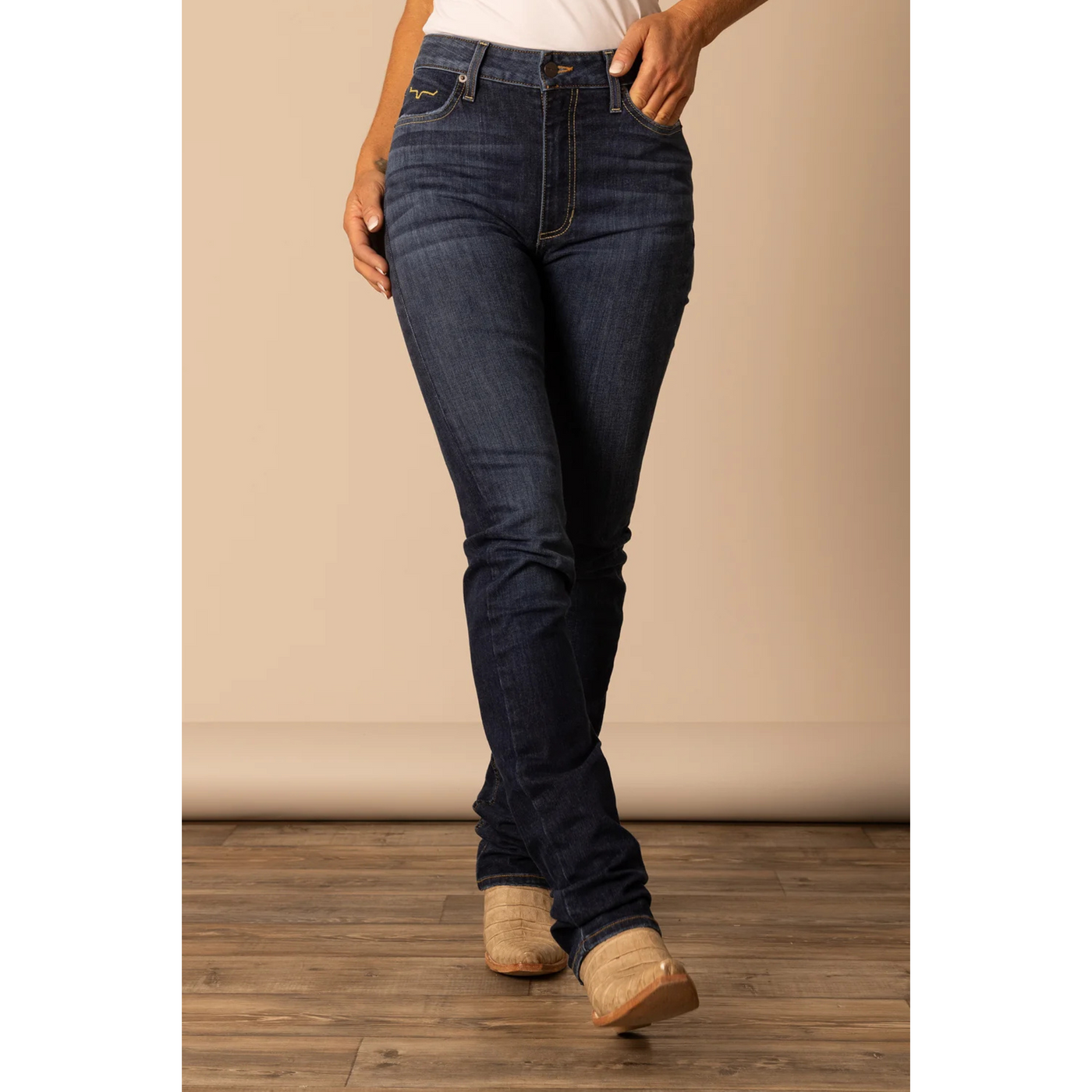 Sarah Dark Wash Jean