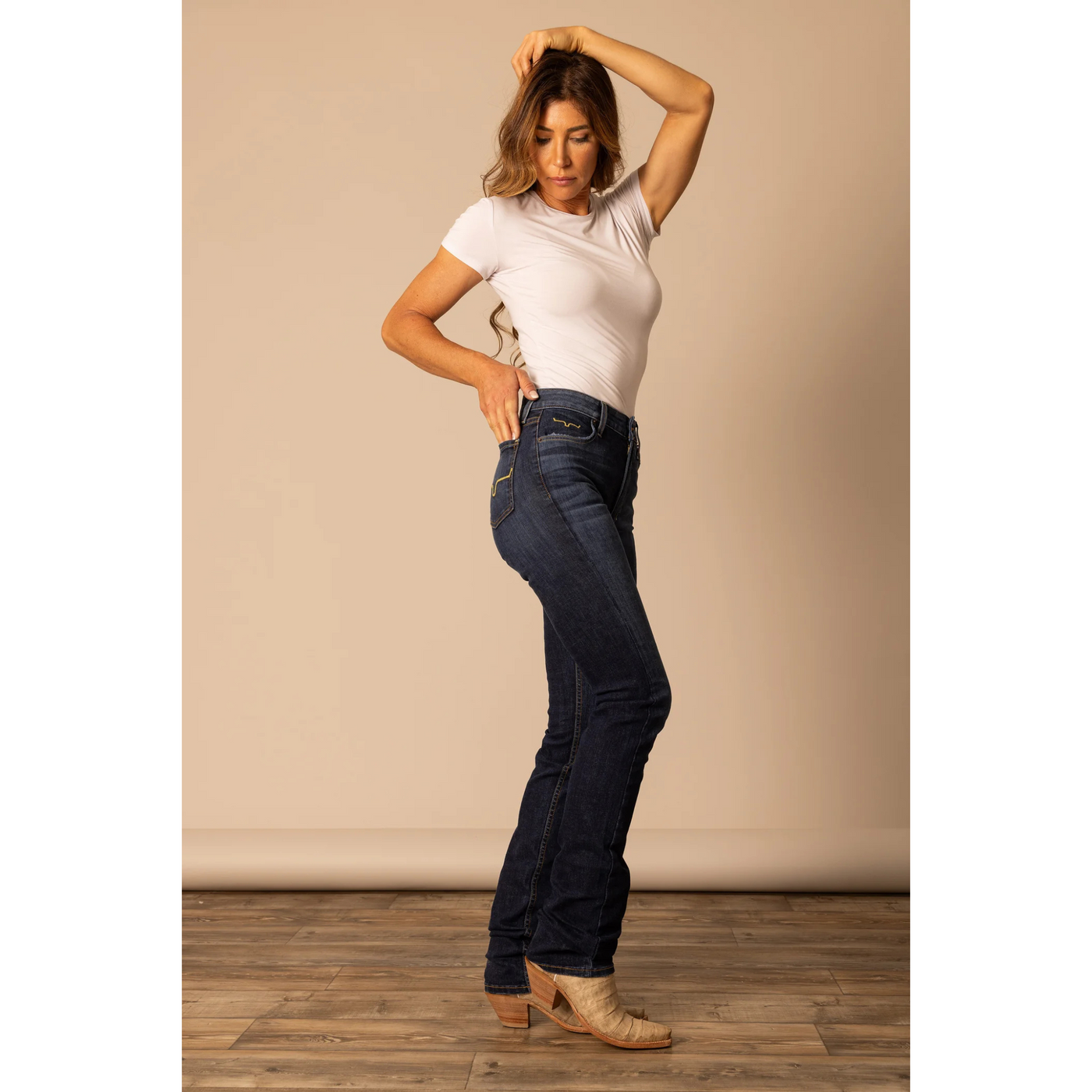 Sarah Dark Wash Jean