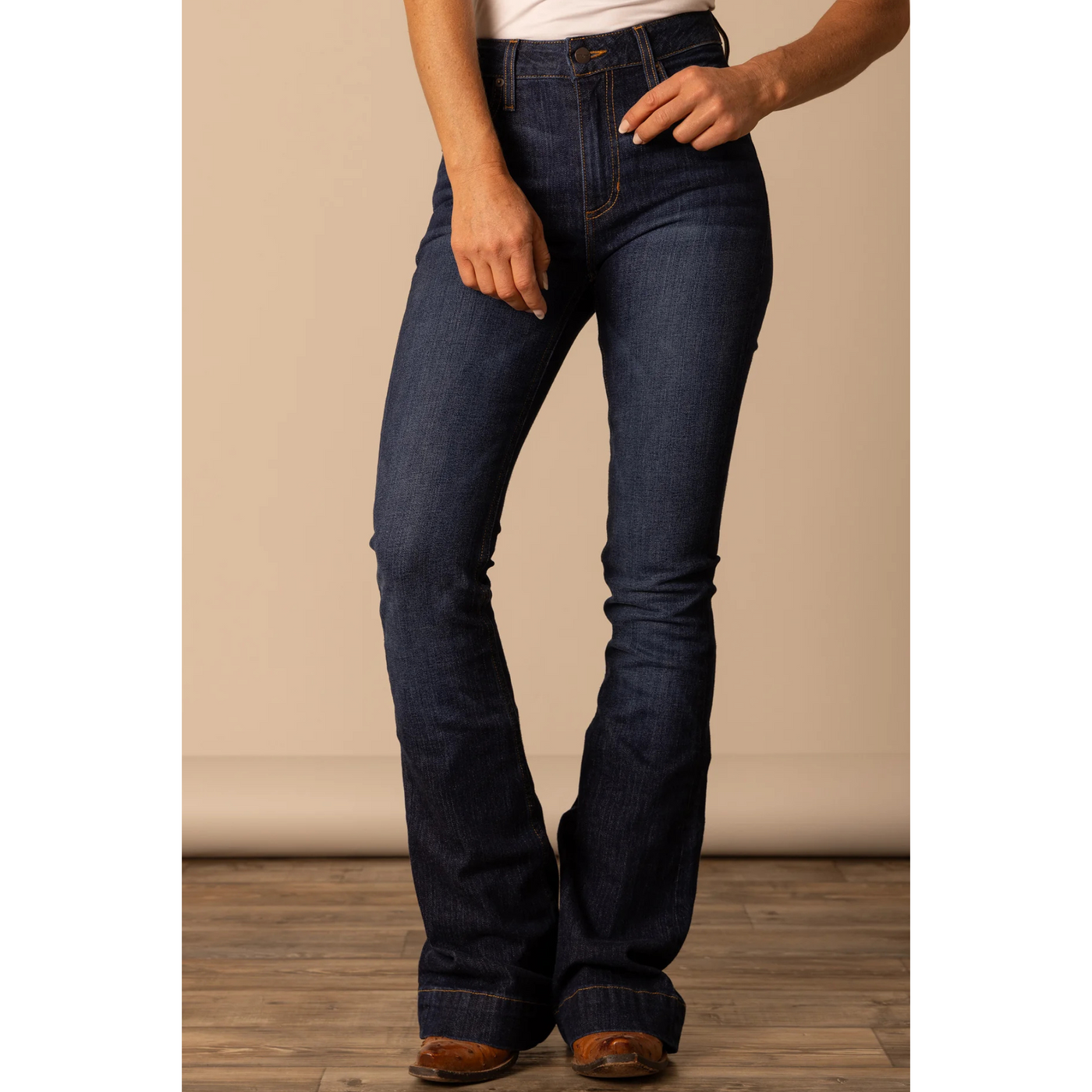 Jennifer Indigo Wash Jean