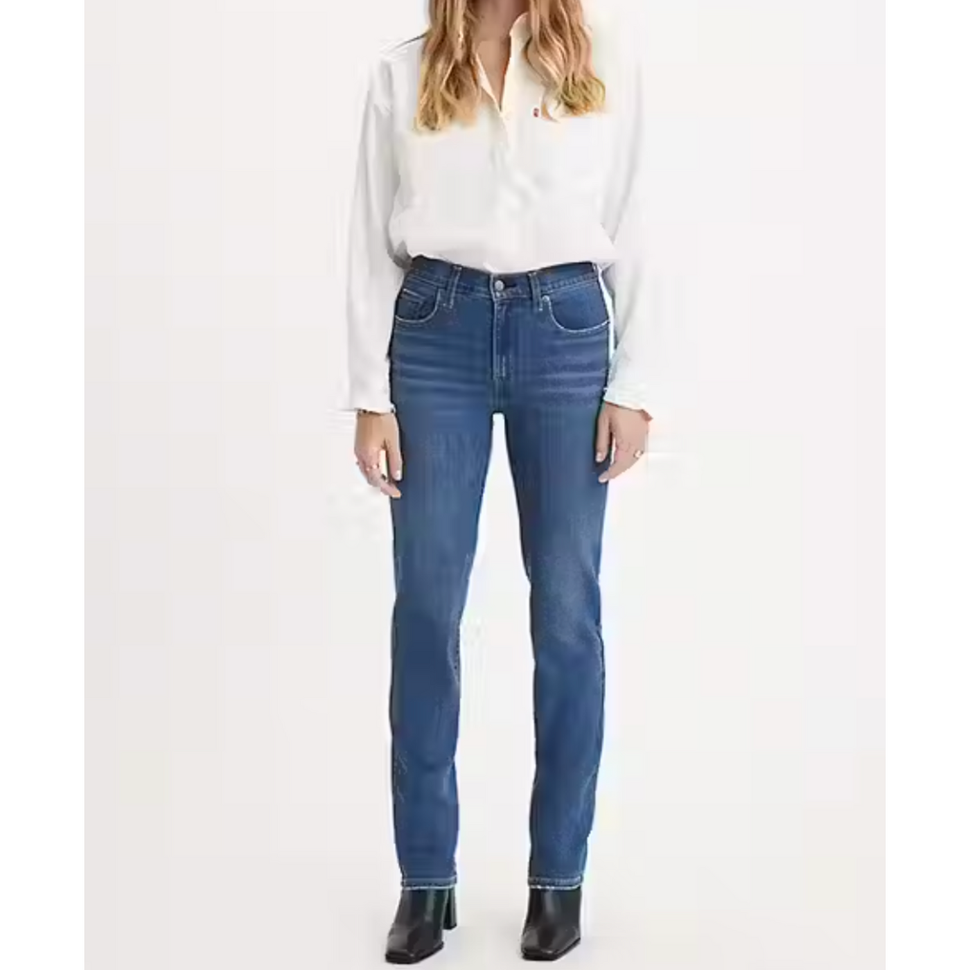 724 High Rise Straight Jean