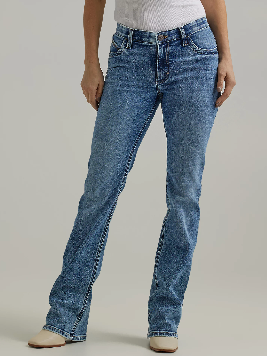 Willow Mid Rise Boot Cut Riding Jean