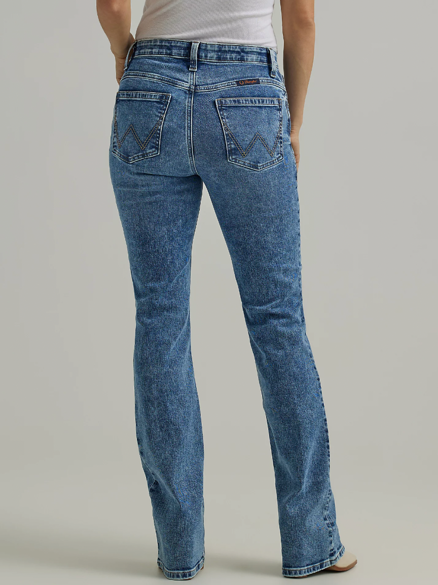 Willow Mid Rise Boot Cut Riding Jean
