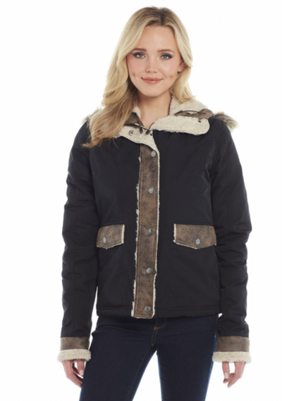 Women's Conceal Carry 3/4 Length Hooded Jacket
