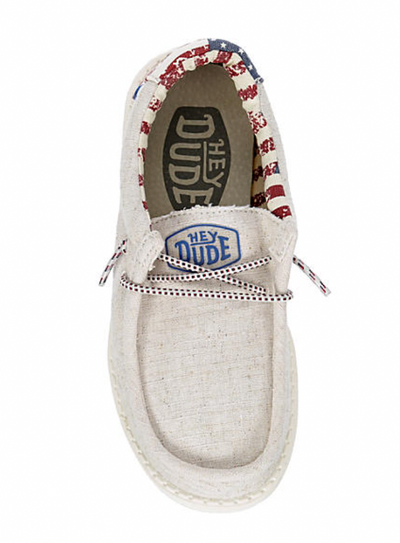 Youth Wally Patriotic Shoes
