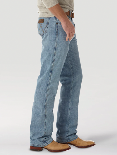 Retro Relaxed Boot Cut Jean, Crest Wash