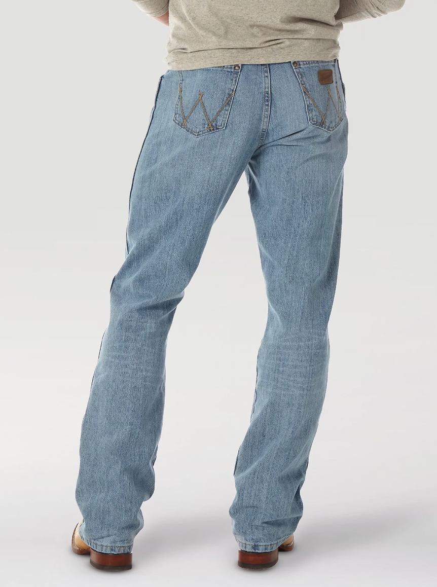 Retro Relaxed Boot Cut Jean, Crest Wash