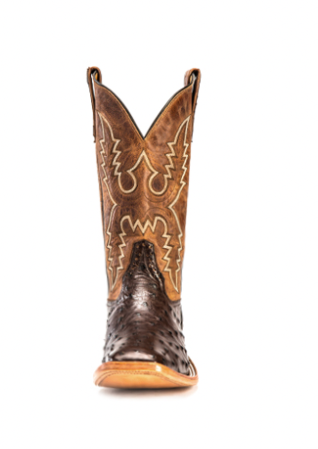 Full Quill Ostrich Boots
