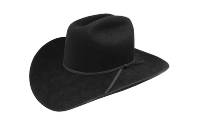 Youth Rodeo Jr Felt Hat, Black: OSFM