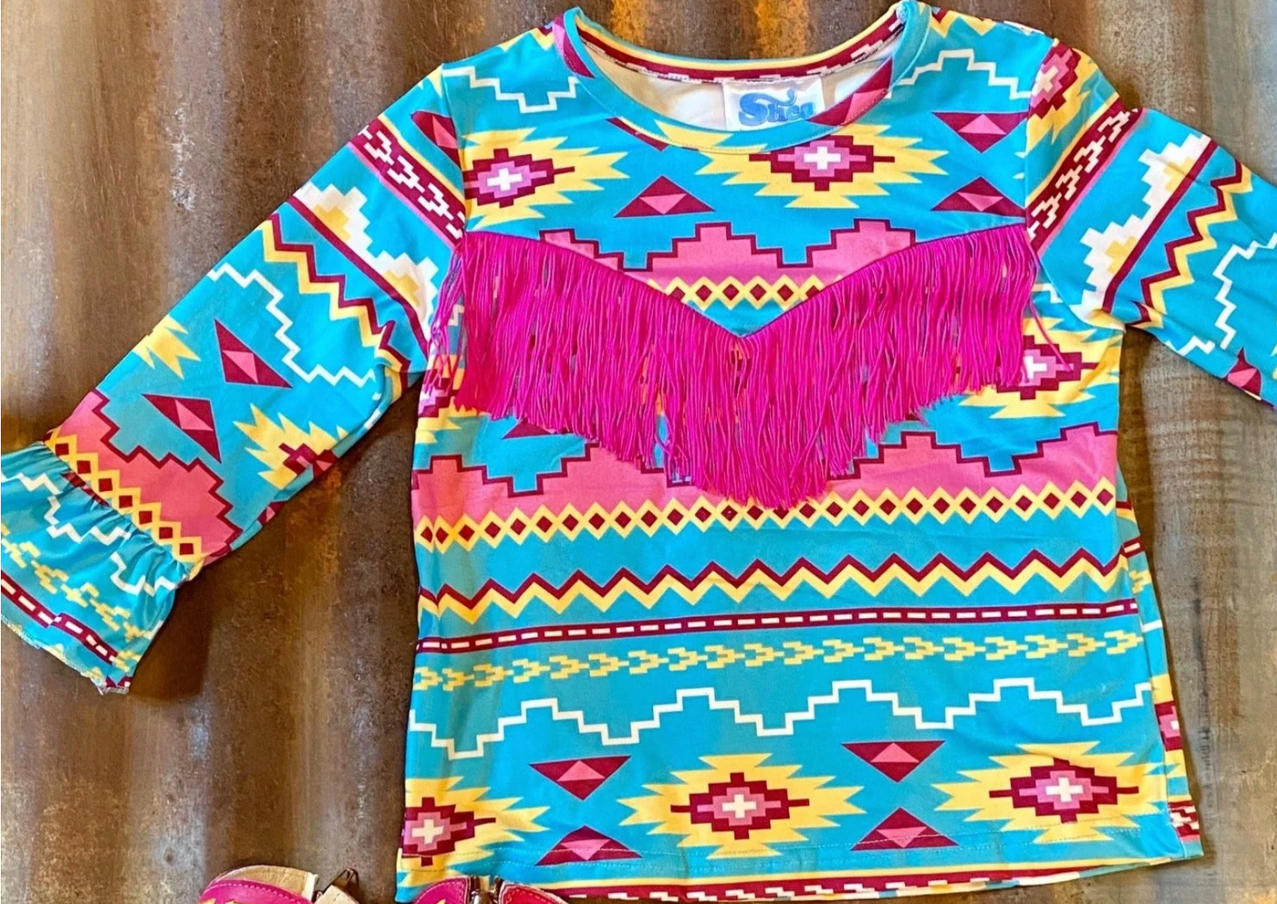 Girls Aztec Shirt