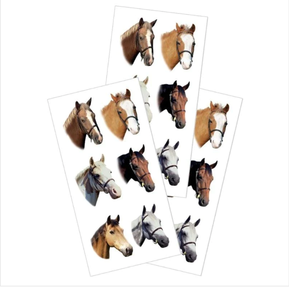 Horse Head Stickers
