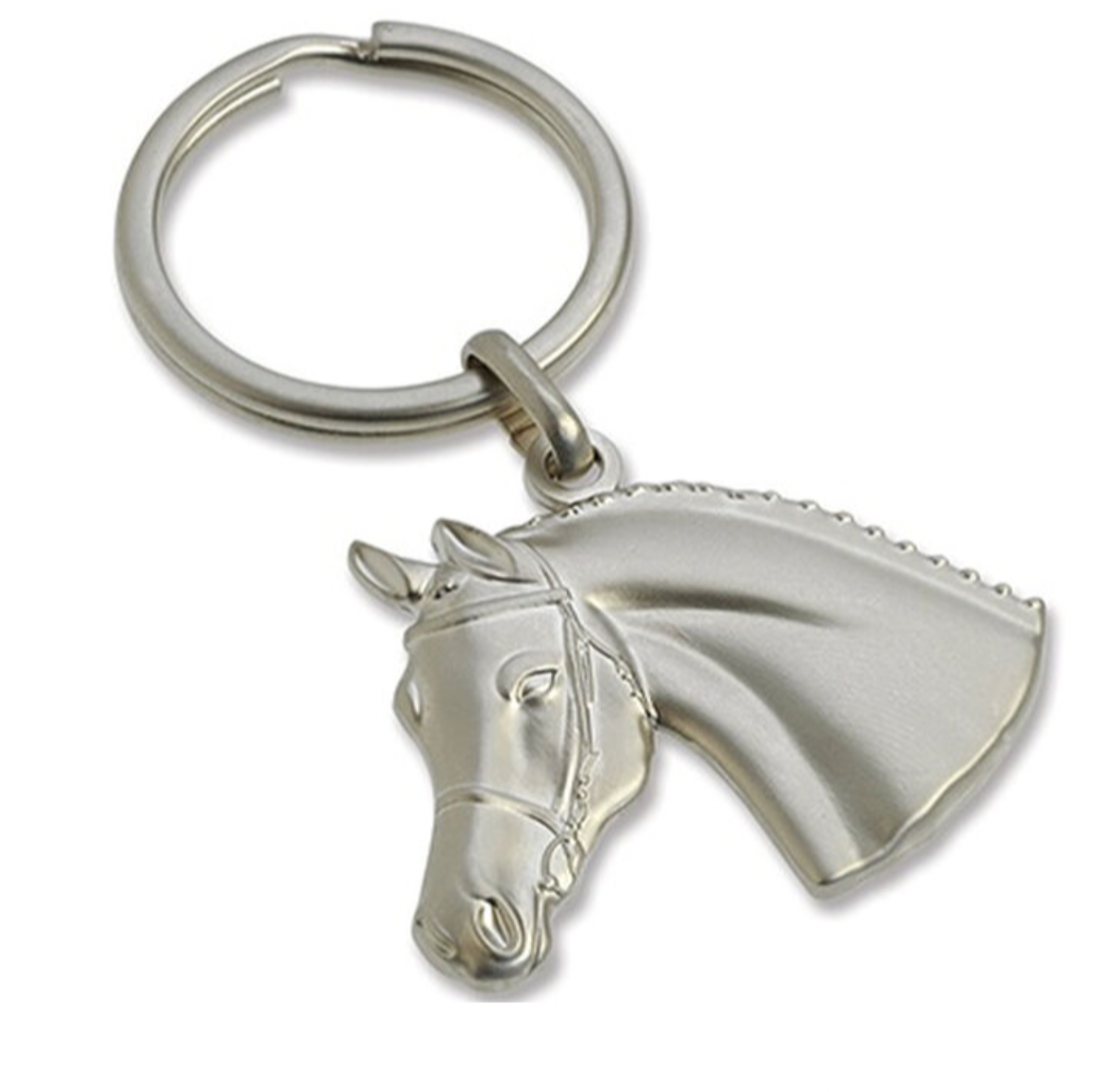 Horse Head w/Bridle Keychain