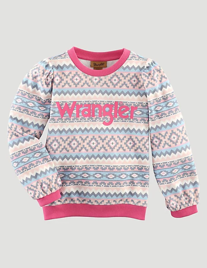Girls Western Sweatshirt