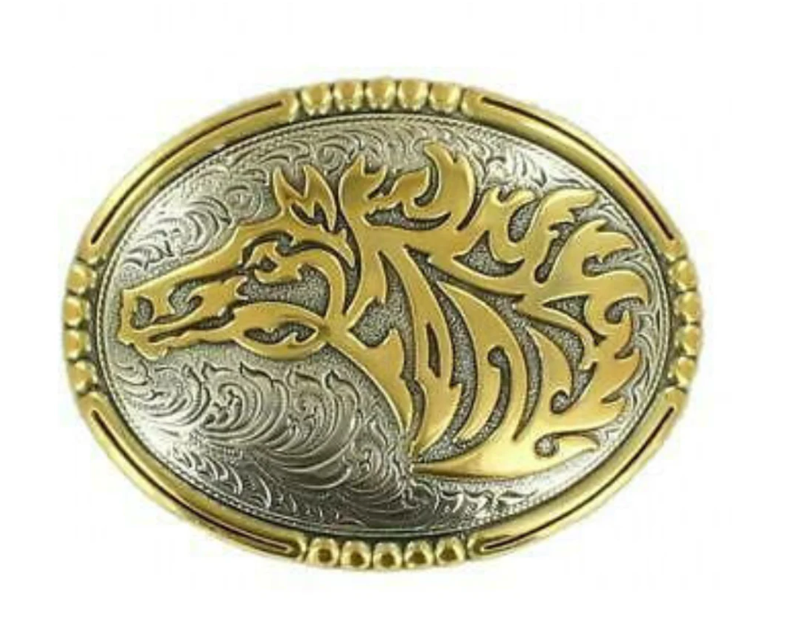 Floral Horse Buckle