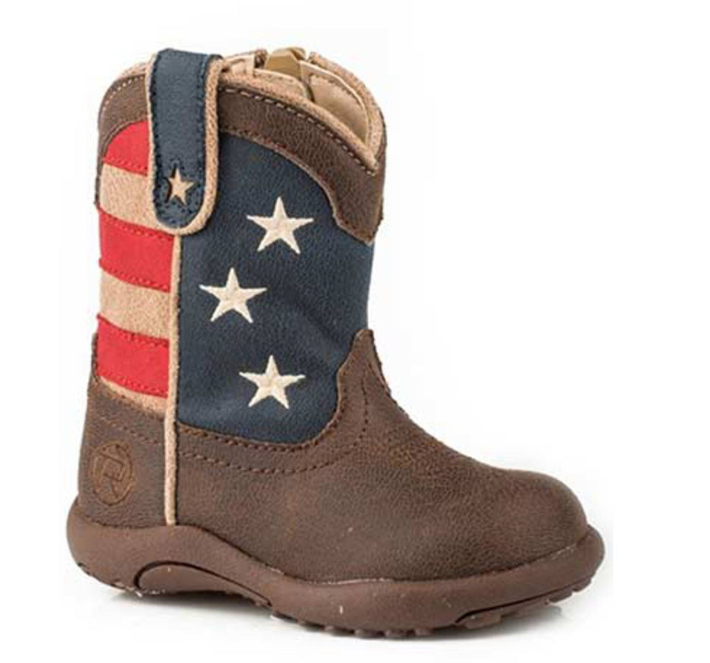 Toddler Square Toe Americana Boots