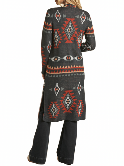Women's Aztec Robe Sweater