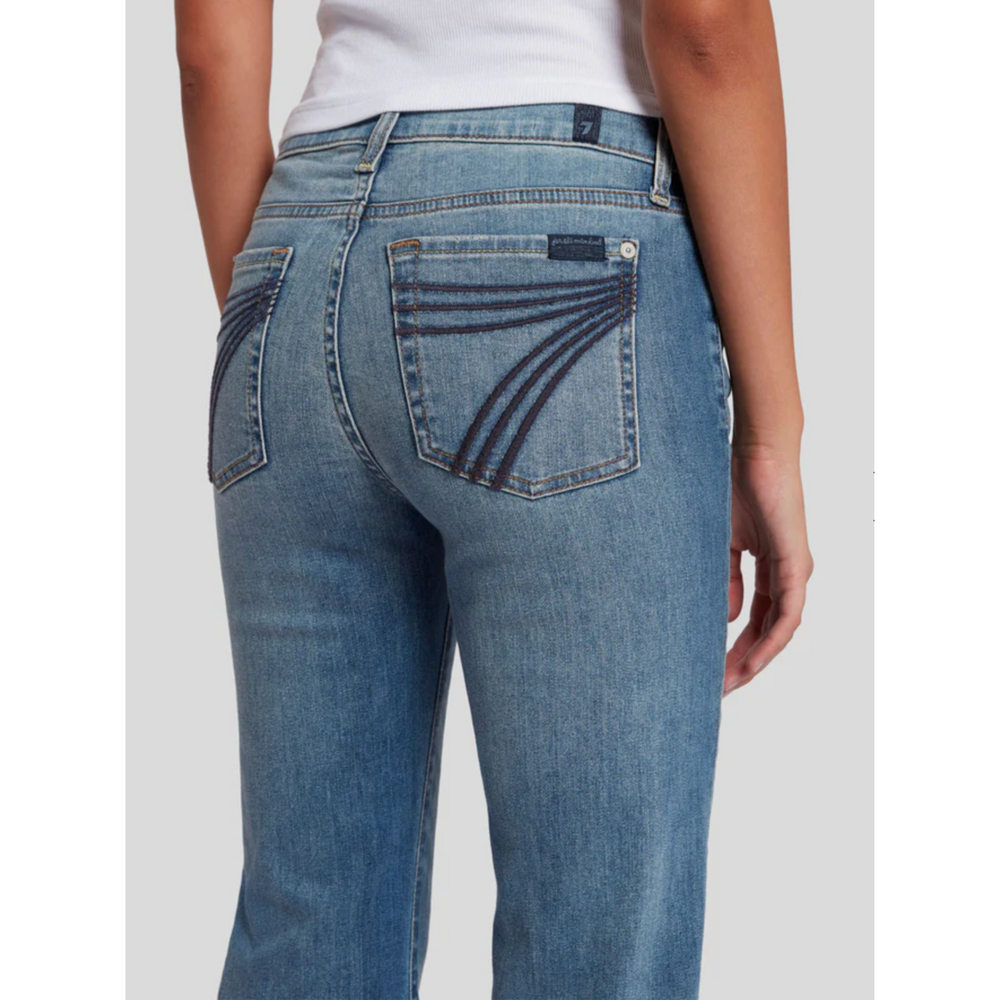 デニム・ジーパン 7 FOR ALL MANKIND Women Denim Pants JSDEC850BC WHITE Shop White Jeans for Women | 7 For All Mankind