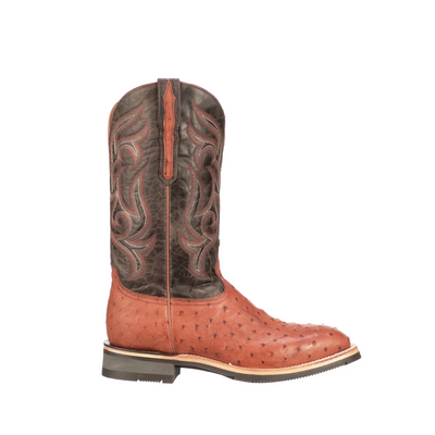 Rowdy Ostrich Quill Boots