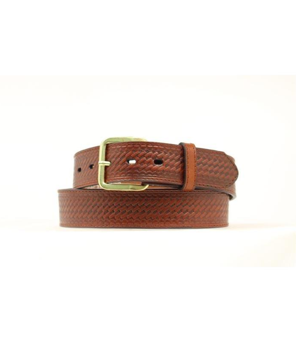 1-1/2" Embroidered Belt w/Bill Compartment