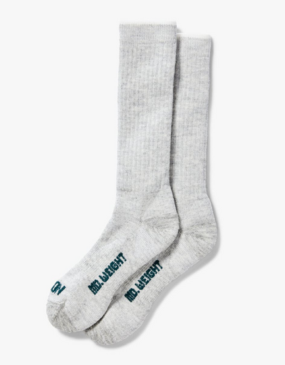 Midweight Traditional Crew Socks