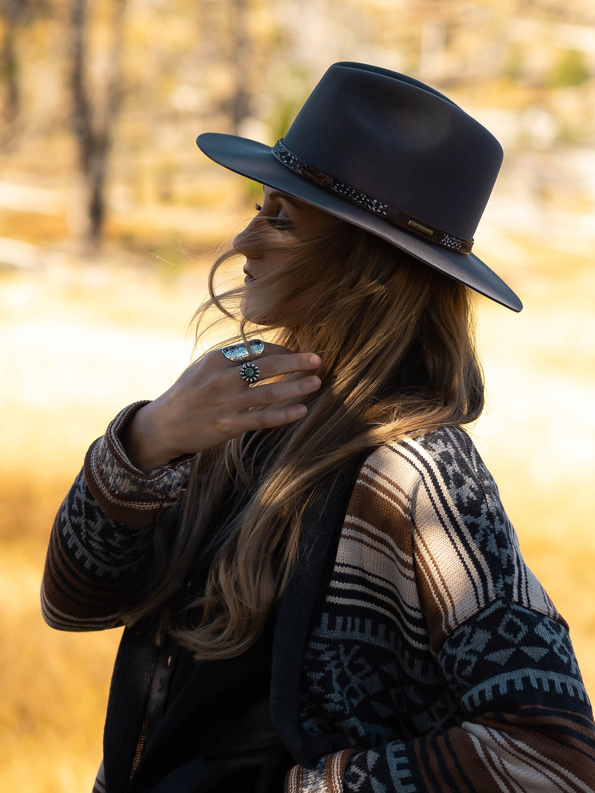 Stetson Striped Cardigan