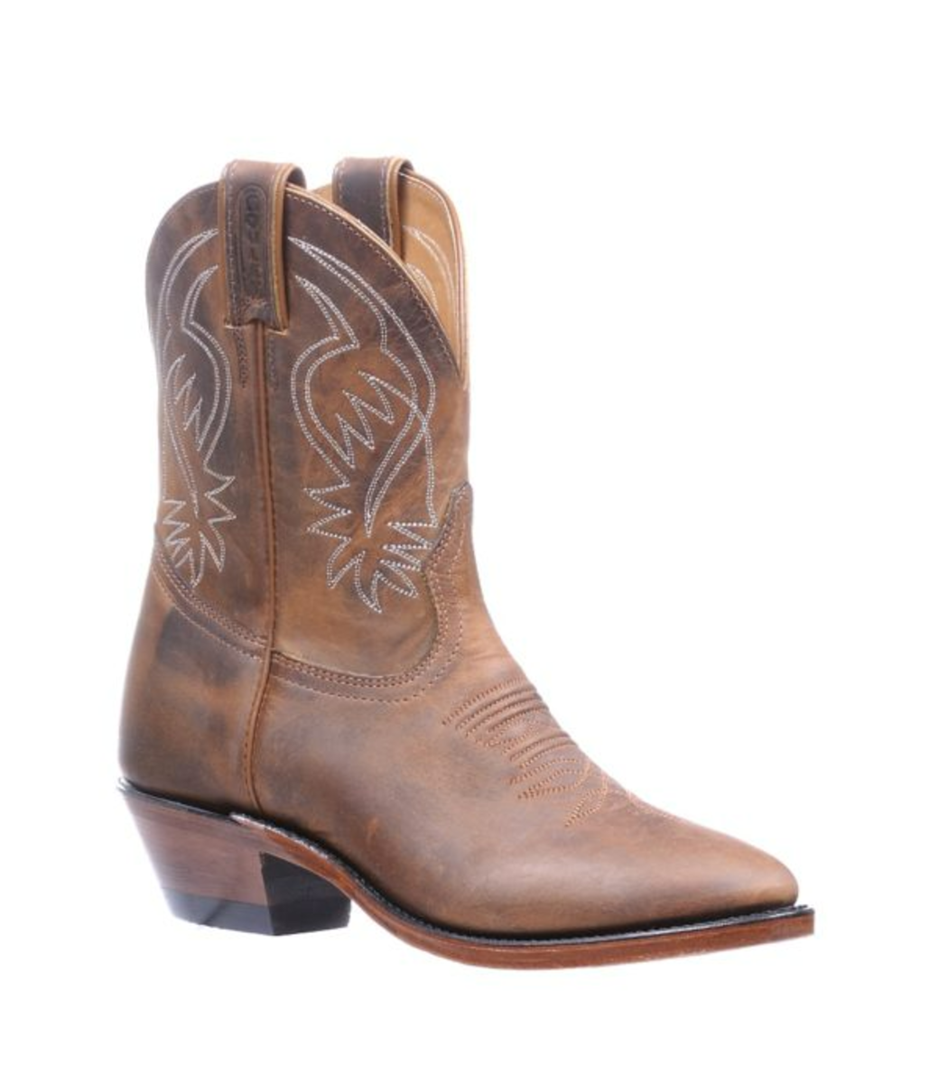 Women's Shorty Cowboy Toe Boots