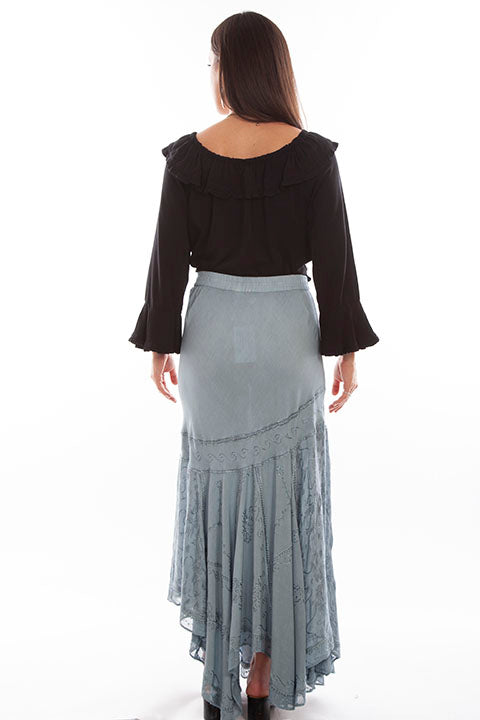 Long Rayon Skirt