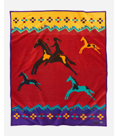 Celebrate the Horse Napped Blanket: Robe